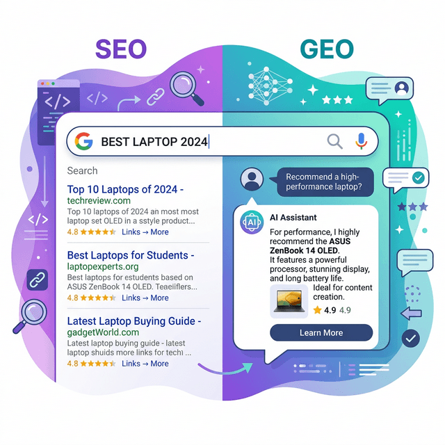 SEO vs GEO: Same Letters, Totally Different Game
